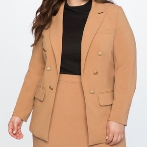 Eloquii camel blazer